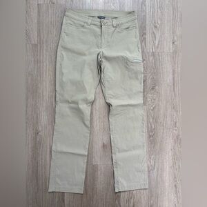 Eddie Bauer Beige Tan Pants Nylon straight  8